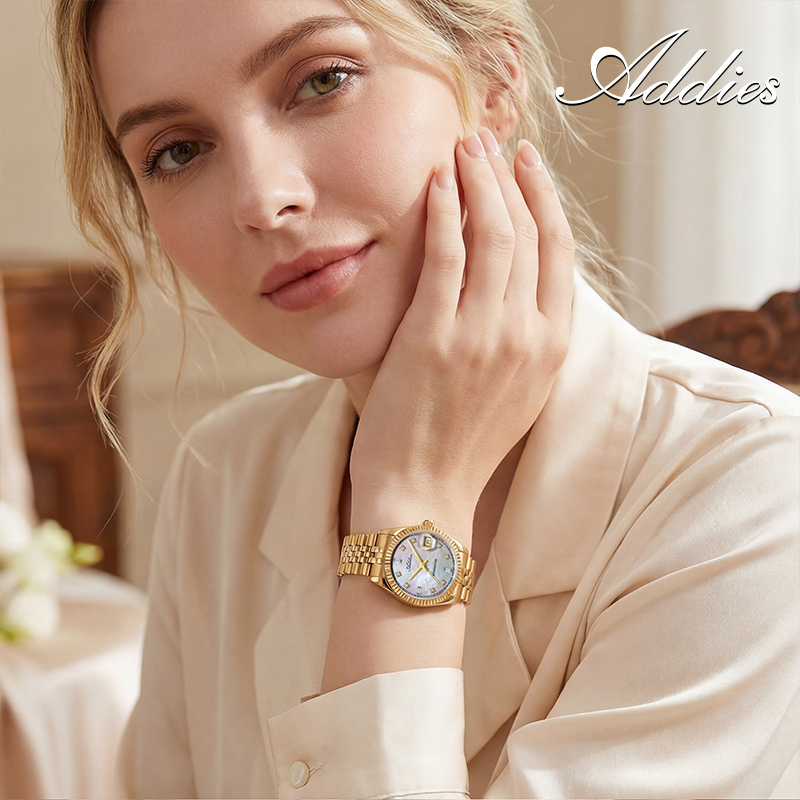 ADDIES 585 Quartz Women's Watc - Luxury Watch With Bracelet ulasan dan harga