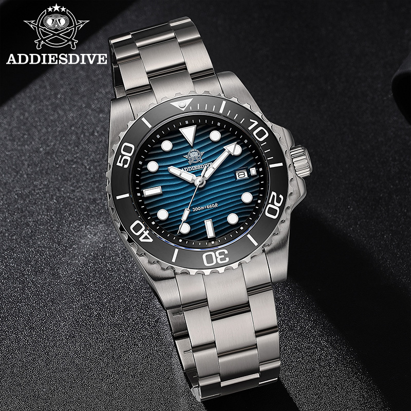 ADDIESDIVE Men's 2115 Quartz W - Luxury Watch With Bracelet ulasan dan harga