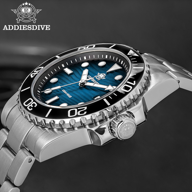 ADDIESDIVE Men's 2115 Quartz W - Luxury Watch With Bracelet ulasan dan harga