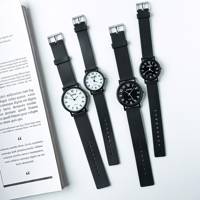 Simple Black Watch Quartz Watc - Luxury Watch Quality ulasan dan harga